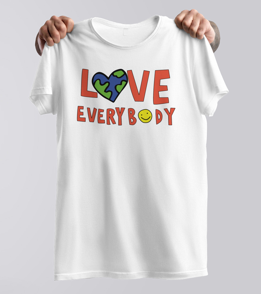 Marquez Valdes Scantling Love Everybody Heart Earth Smile Merch T-Shirt