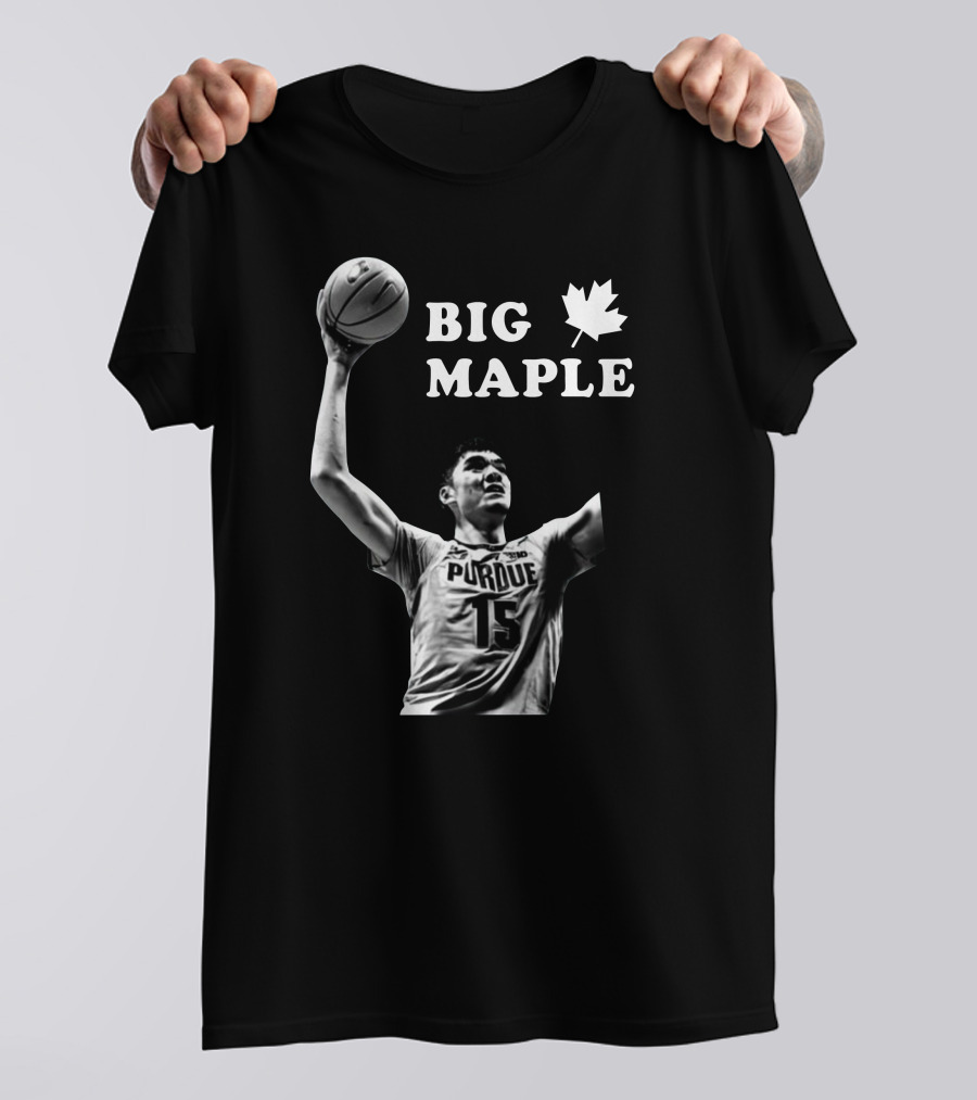 Purdue Basketball Zach Edey Big Maple T-Shirt