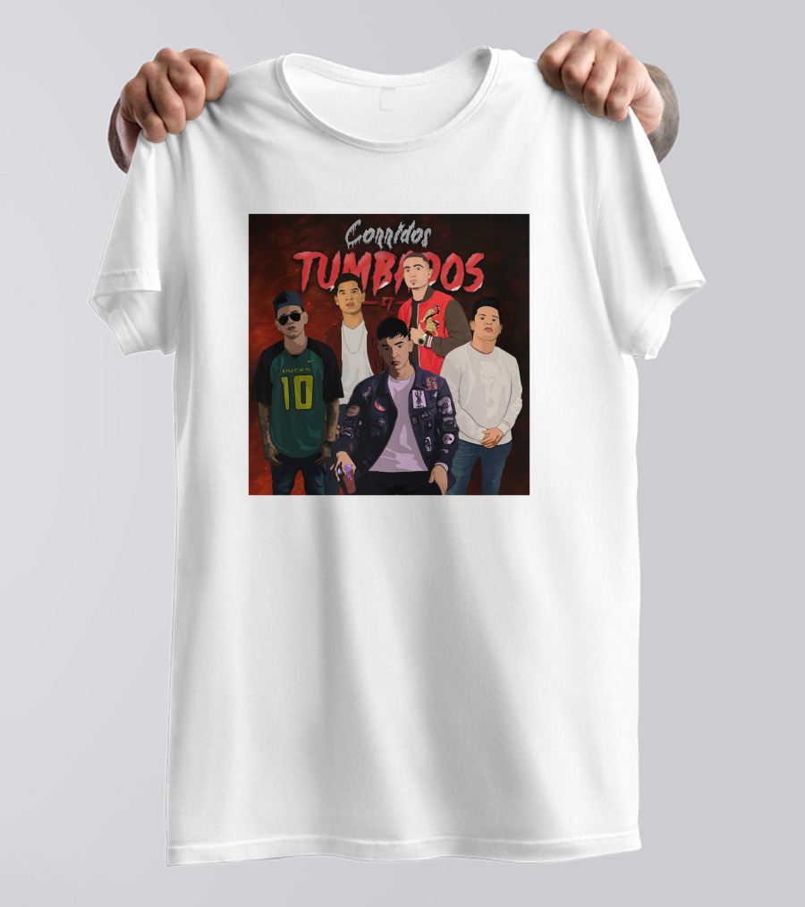 Corridos Tumbados Natanael Cano Malphite Details T-Shirt