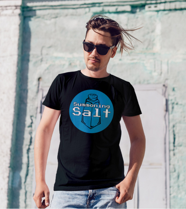 Summoning Salt Retro Gaming Icon With Pixel Art Salt Shaker T-Shirt
