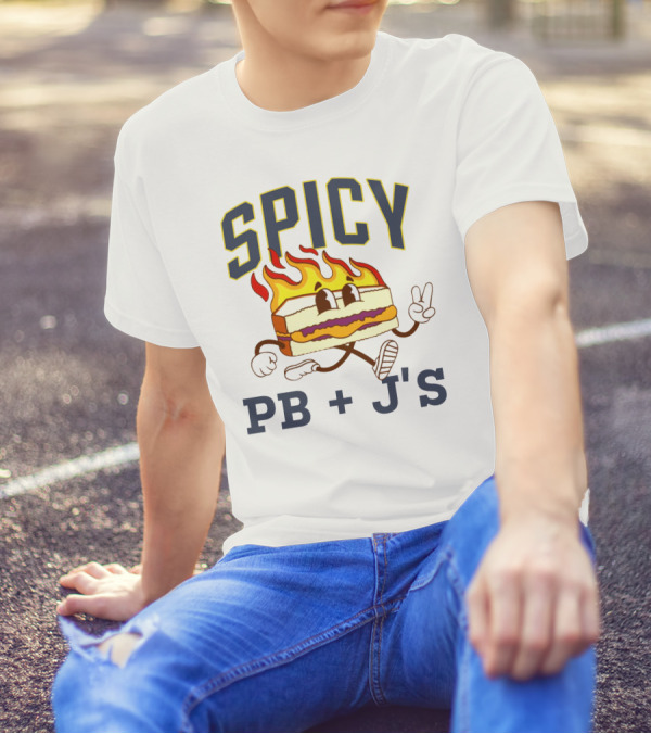 Kevin Kfc Clancy John Feits Feitelberg Spicy PB And J's Flamin’ Sandwich Character T-Shirt