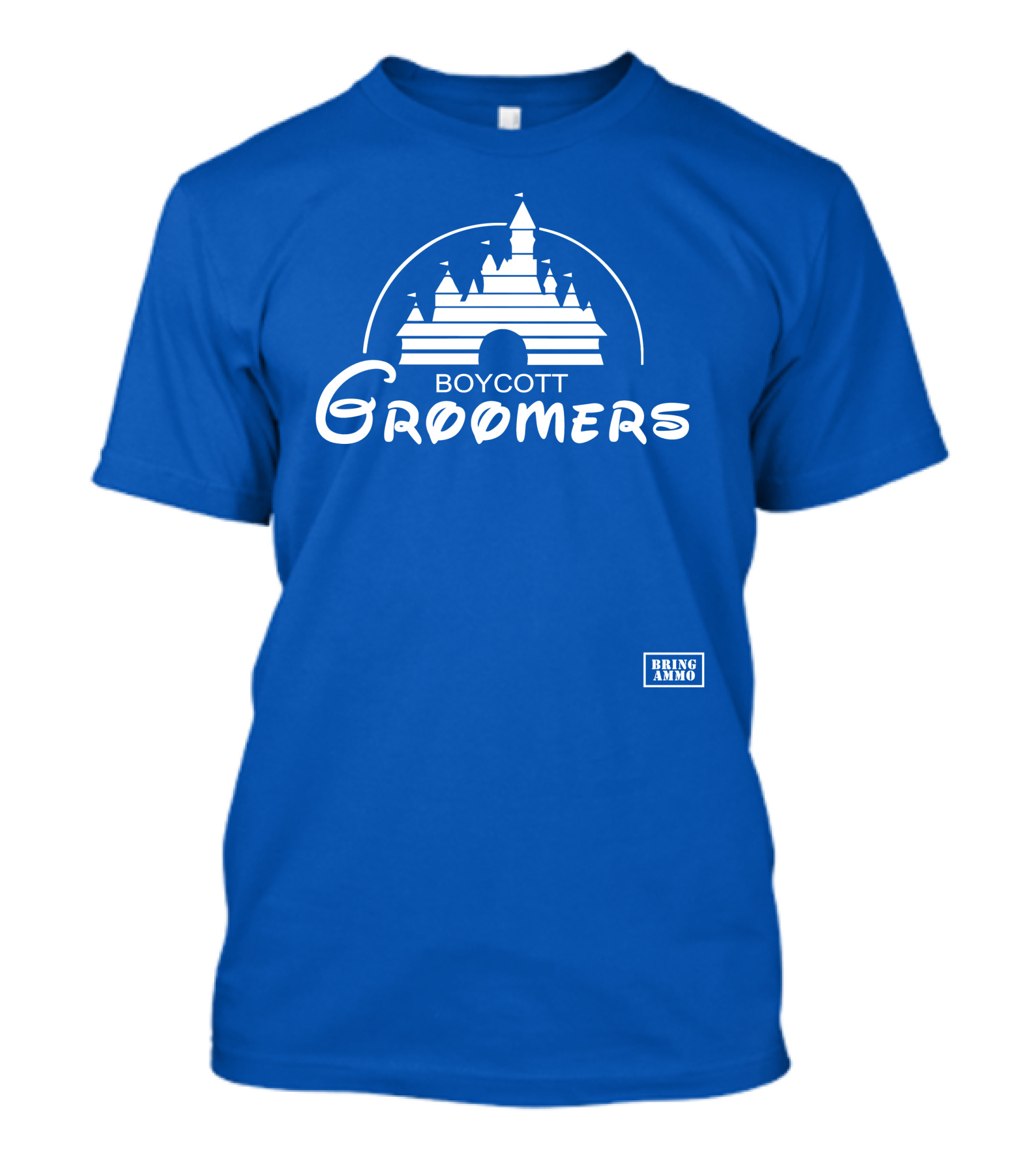 Jack Posobiec Boycott Groomers Bring Ammo Castle T-Shirt