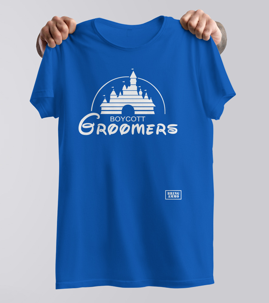 Jack Posobiec Boycott Groomers Bring Ammo Castle T-Shirt