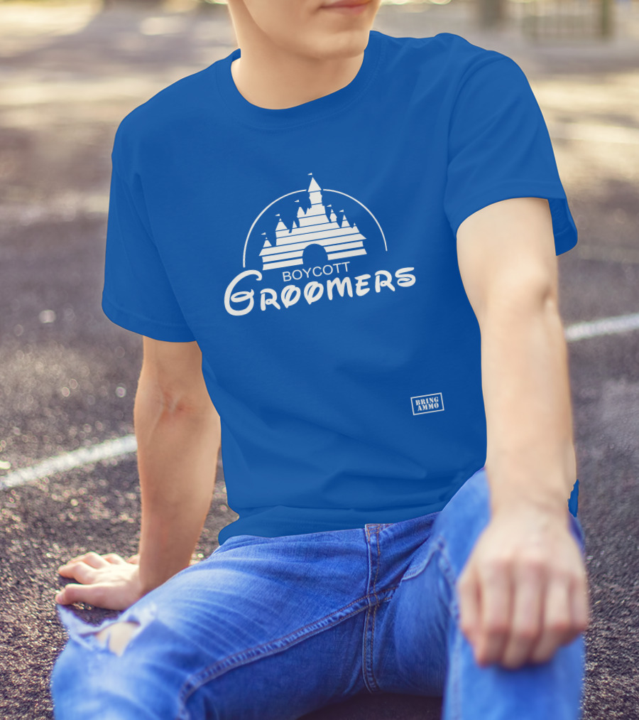 Jack Posobiec Boycott Groomers Bring Ammo Castle T-Shirt