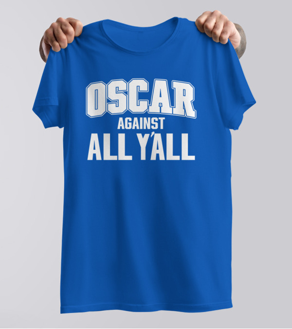 Oscar Tshiebwe Against All Y'all Kentucky Branded Merch T-Shirt