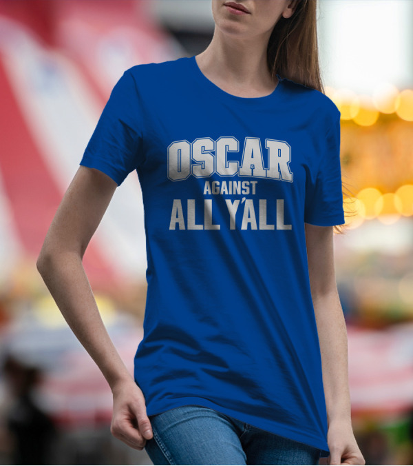Oscar Tshiebwe Against All Y'all Kentucky Branded Merch T-Shirt