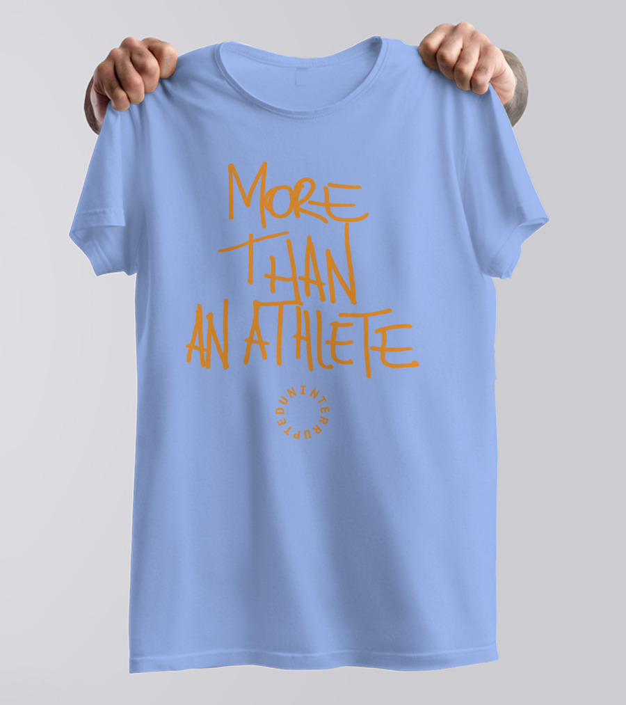 Shahbaz Khan More Than An Athlete Uninterrupted Merch More Than An Athlete Uninterrupted T-Shirt