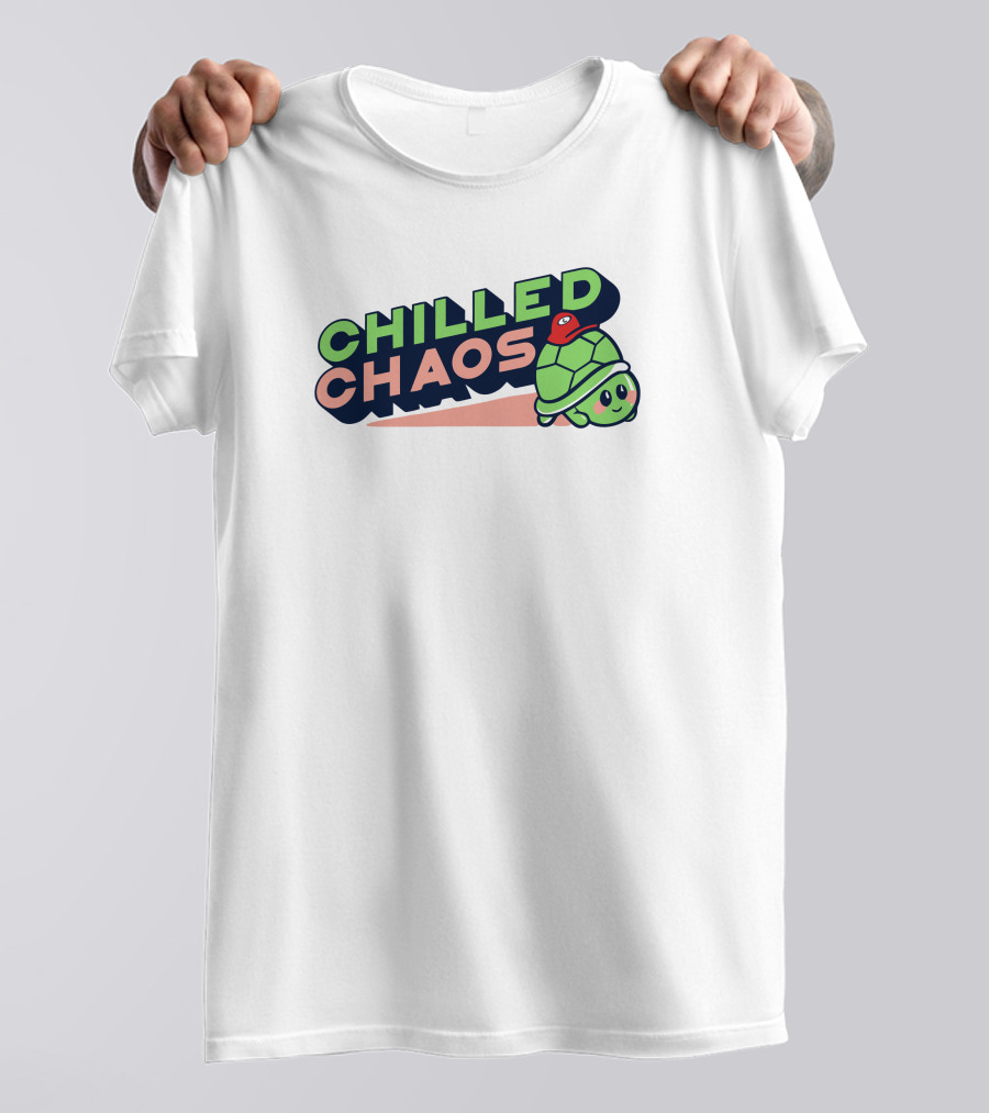 Chilledchaos Chilled Chaos Turtle Gaming Character T-Shirt