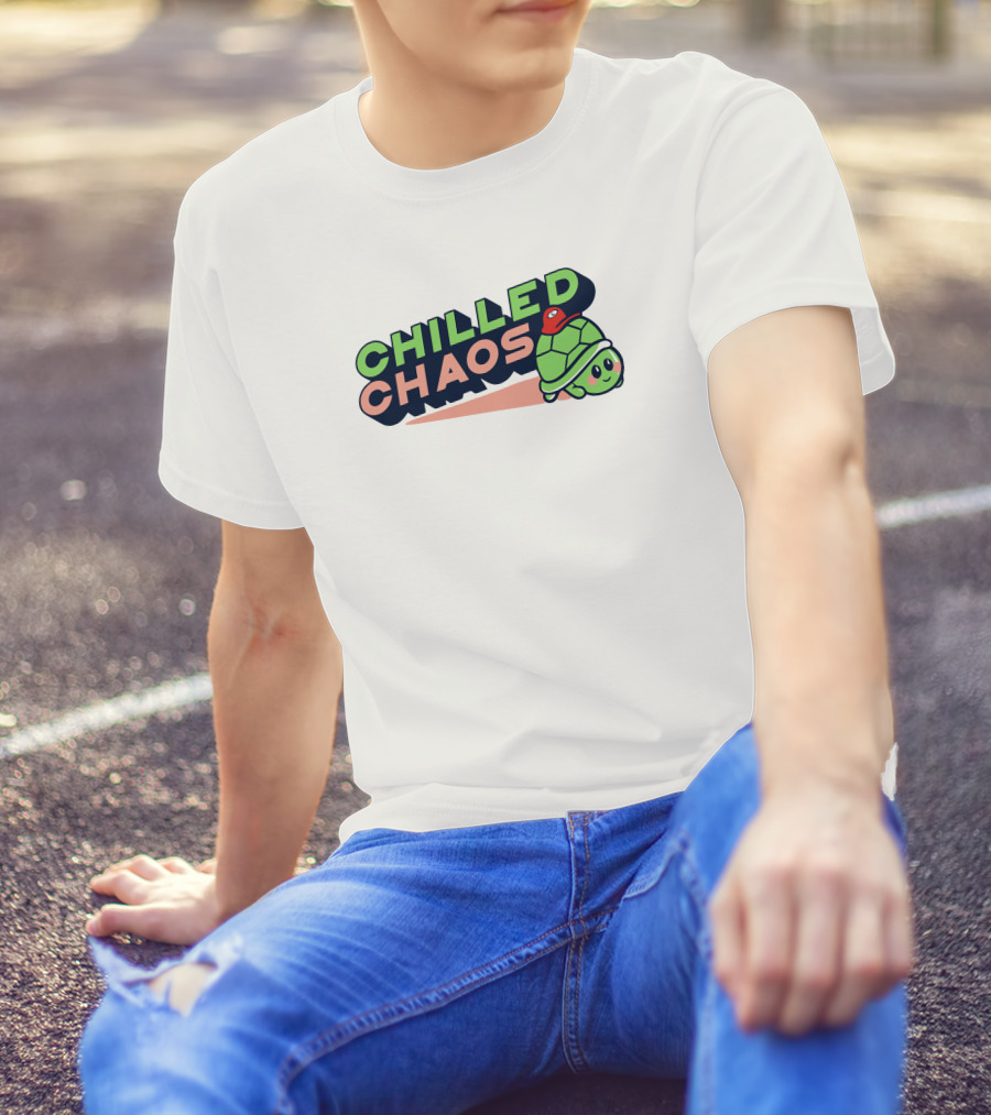 Chilledchaos Chilled Chaos Turtle Gaming Character T-Shirt