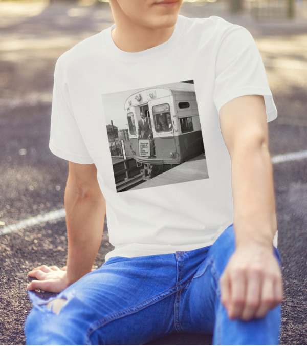 This Train Stops At Addison For Cubs Fans Chicago Howard T-Shirt