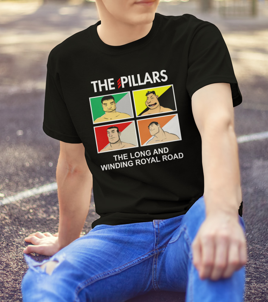 The Pillars The Long And Winding Royal Road Manga Cartoon Characters T-Shirt