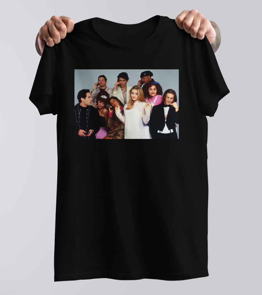 Tudo Sobre As Patricinhas De Beverly Hills Elenco Completo Poses Icônicas T-Shirt