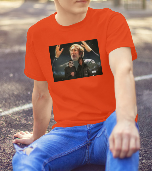 AEW Danhausen Hook Mind Blown Reaction Meme T-Shirt