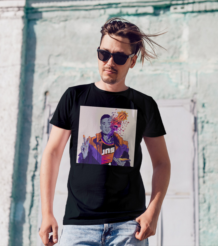 Dangerous Devin Booker Suns Basketball Explosion T-Shirt