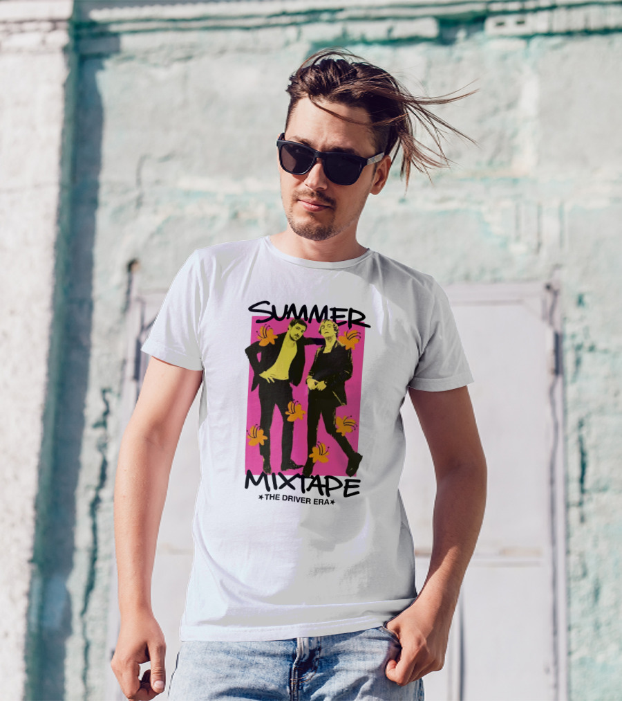 Summer Mixtape The Driver Era Neon Duo With Flowers T-Shirt