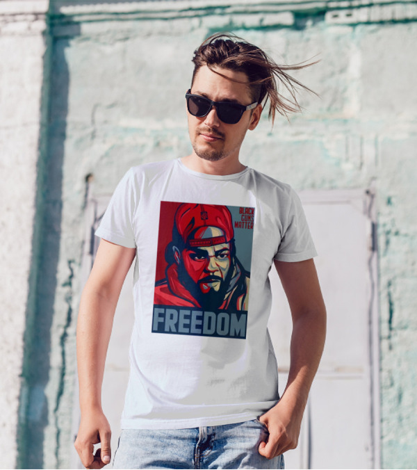 Black Guns Matter Freedom Bgm Collectible T-Shirt