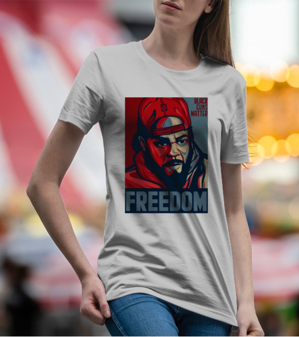 Black Guns Matter Freedom Bgm Collectible T-Shirt