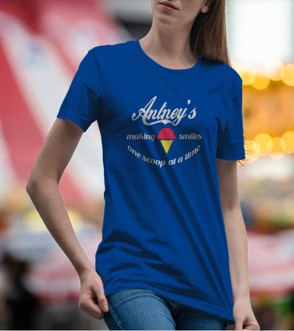 Antney's Ice Cream Making Smiles One Scoop At A Time T-Shirt