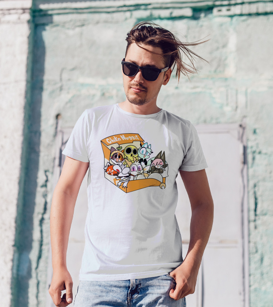 Chikn Nuggit Box Characters Collection T-Shirt