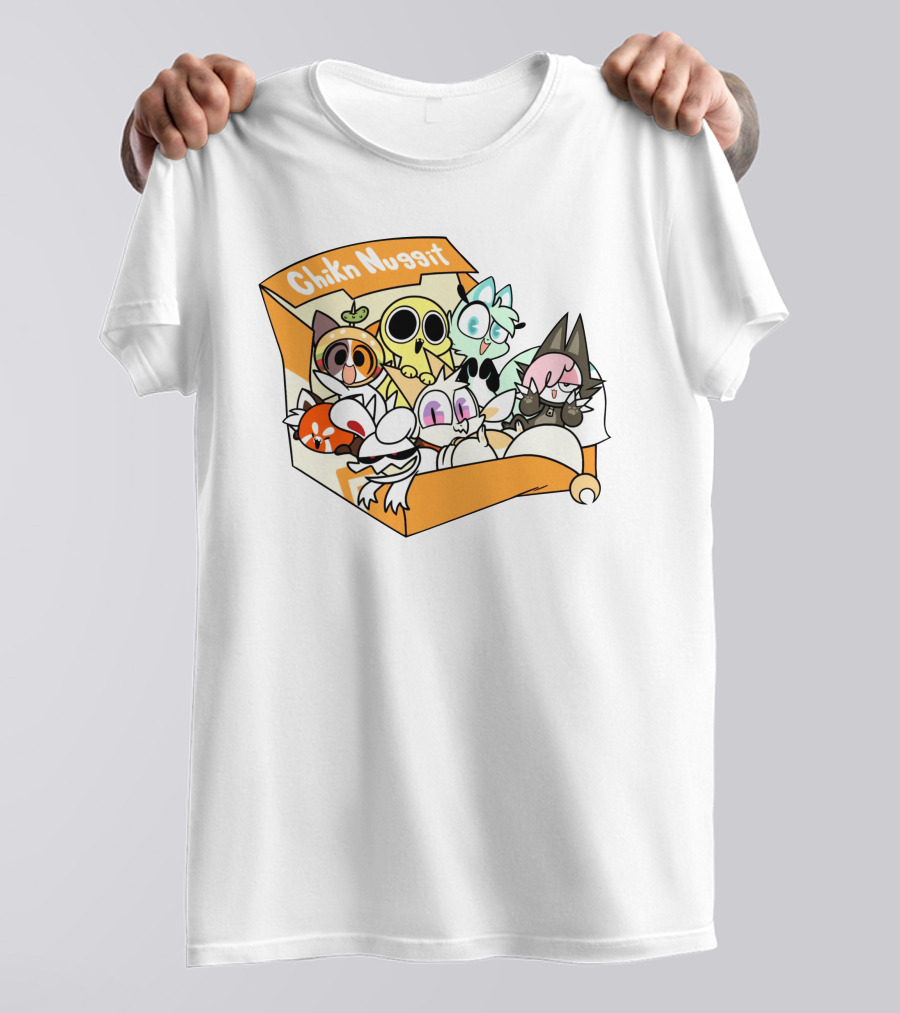 Chikn Nuggit Box Characters Collection T-Shirt