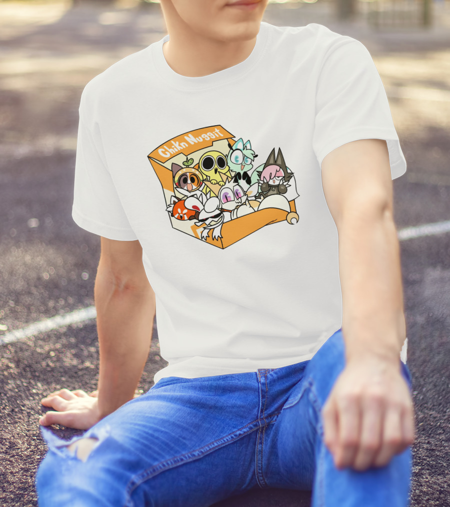 Chikn Nuggit Box Characters Collection T-Shirt