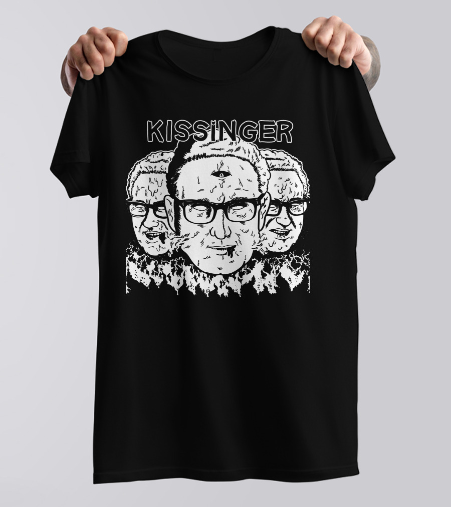 Kissinger With The Dollop Three-Headed T-Shirt