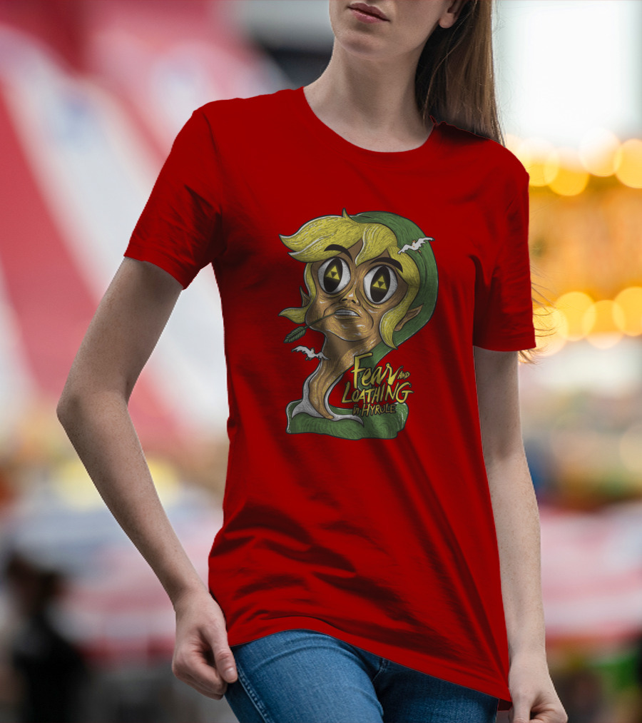 Fear And Loathing In Hyrule Psychedelic Adventure Tribute To Iconic Gaming Legend T-Shirt