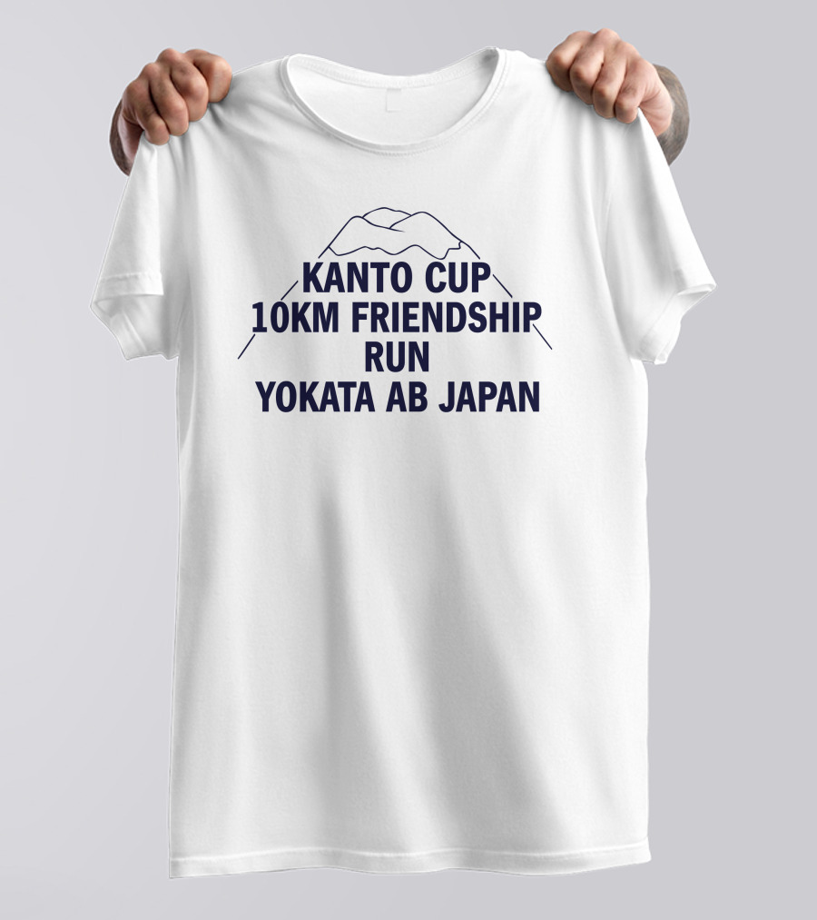 Kanto Cup 10Km Friendship Run Yokata Ab Japan Mountain T-Shirt