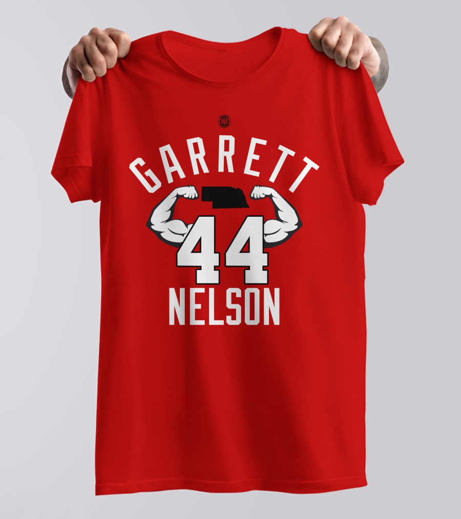 Garrett Nelson 44 Nebraska Strong T-Shirt