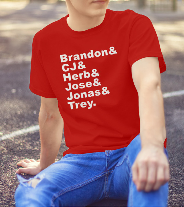 Brandon CJ Herb Jose Jonas Trey New Orleans Pelicans Fan T-Shirt