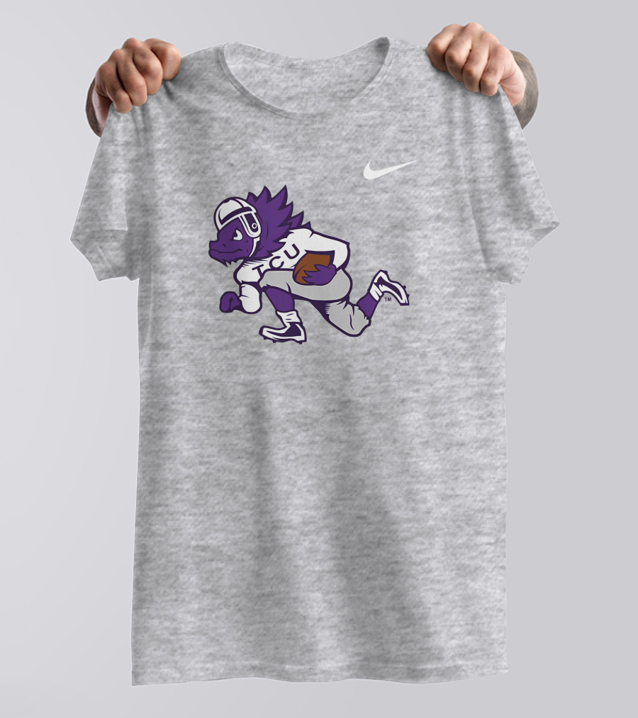 TCU Horned Frog Football Player T-Shirt
