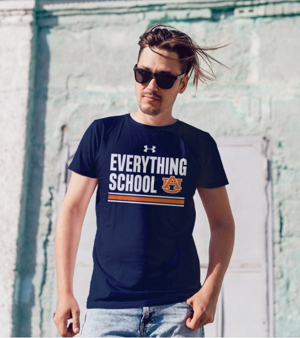 Auburn Football Everything School Under Armour AU T-Shirt