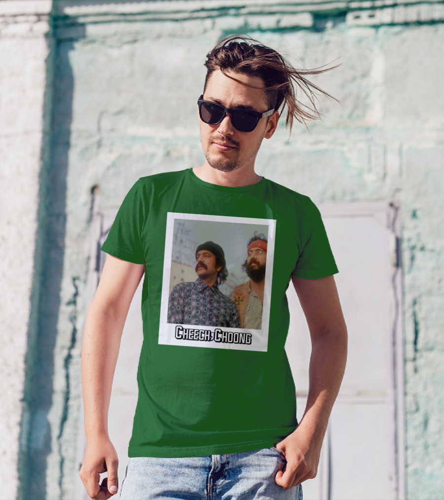 Cheech And Chong Retro Movie Duo Mikey Banker T-Shirt