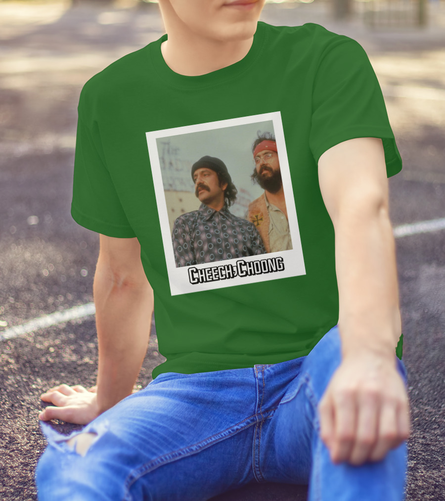 Cheech And Chong Retro Movie Duo Mikey Banker T-Shirt