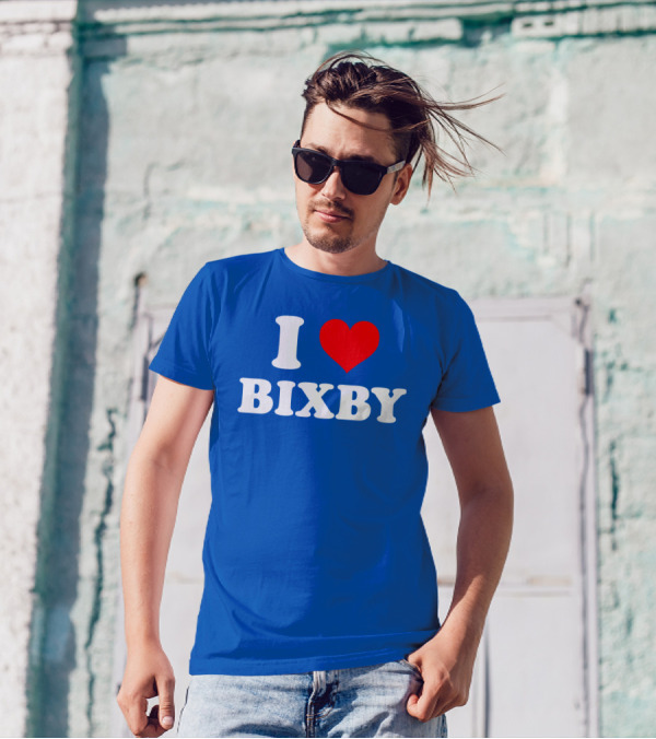 Agent47il I Love Bixby Heart T-Shirt