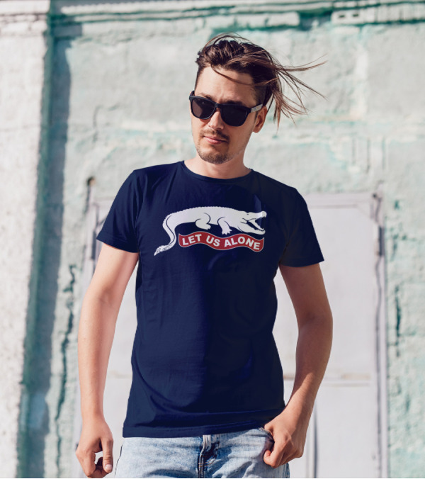 Crocodile Let Us Alone T-Shirt
