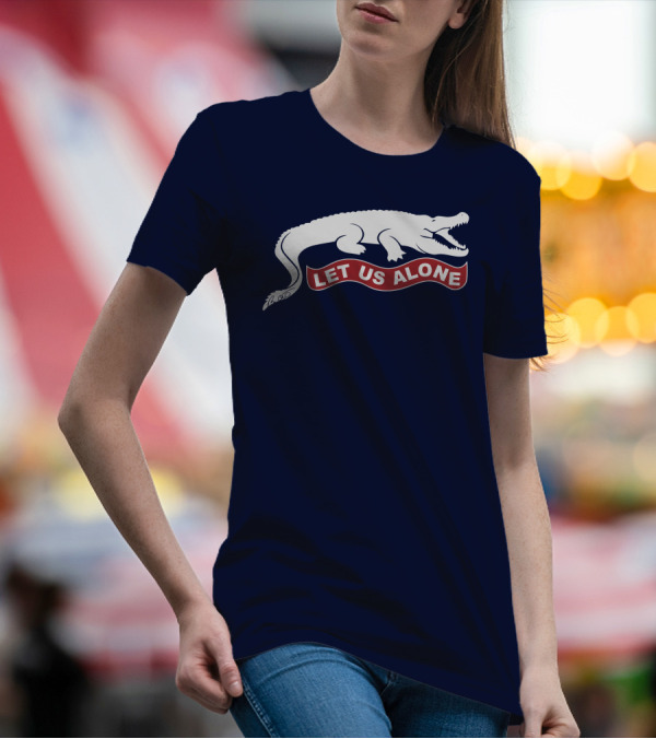 Crocodile Let Us Alone T-Shirt