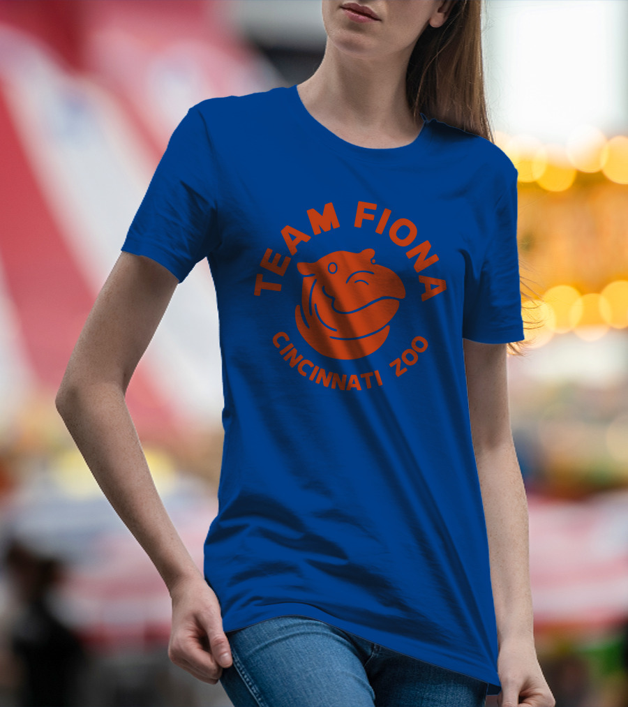 Team Fiona Cincinnati Zoo Hippo T-Shirt