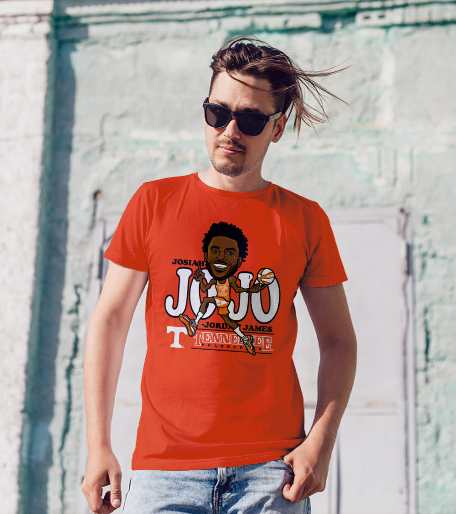 Josiah Jordan James JoJo Tennessee Volunteers Basketball T-Shirt