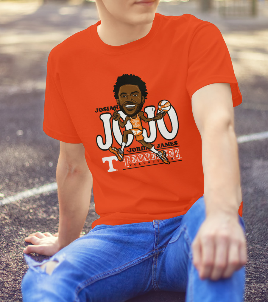 Josiah Jordan James JoJo Tennessee Volunteers Basketball T-Shirt