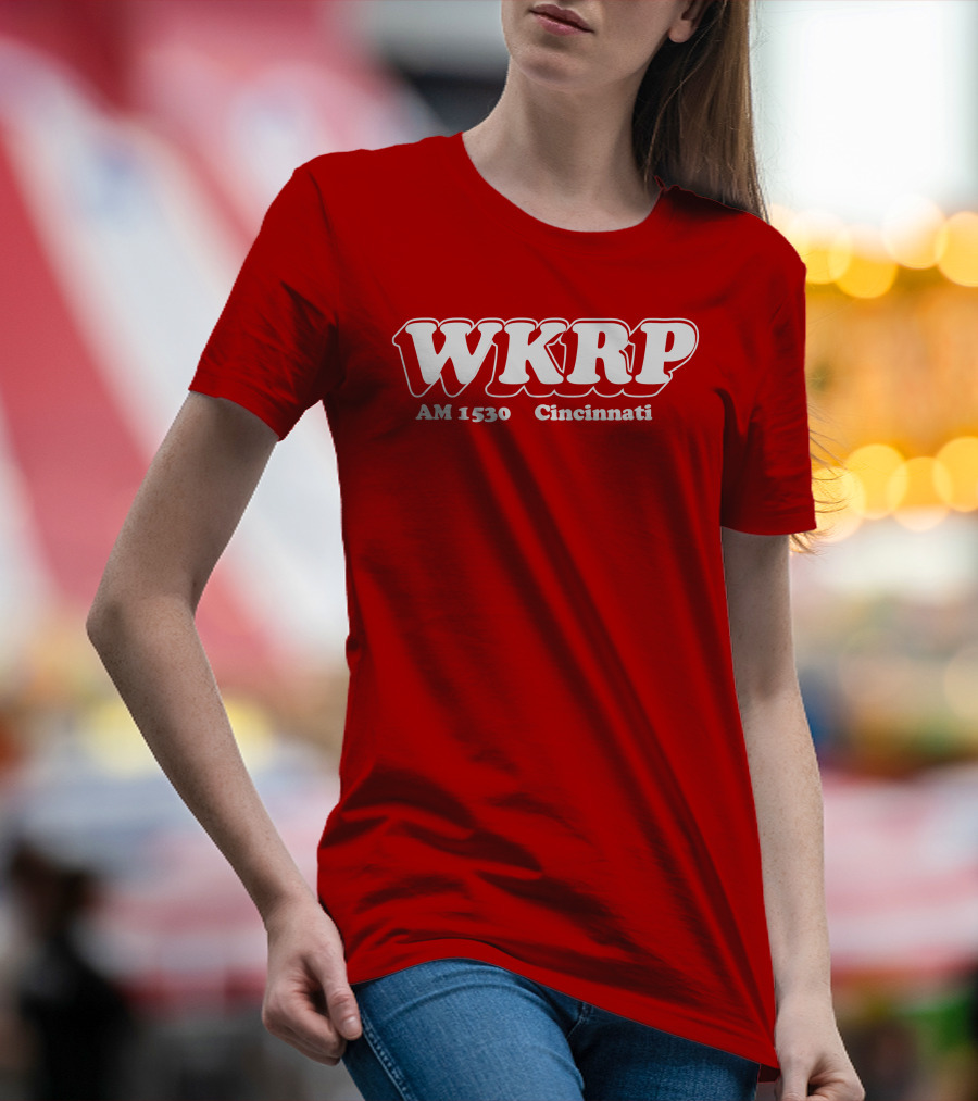 WKRP AM 1530 Cincinnati Super 70s Sports Radio T-Shirt