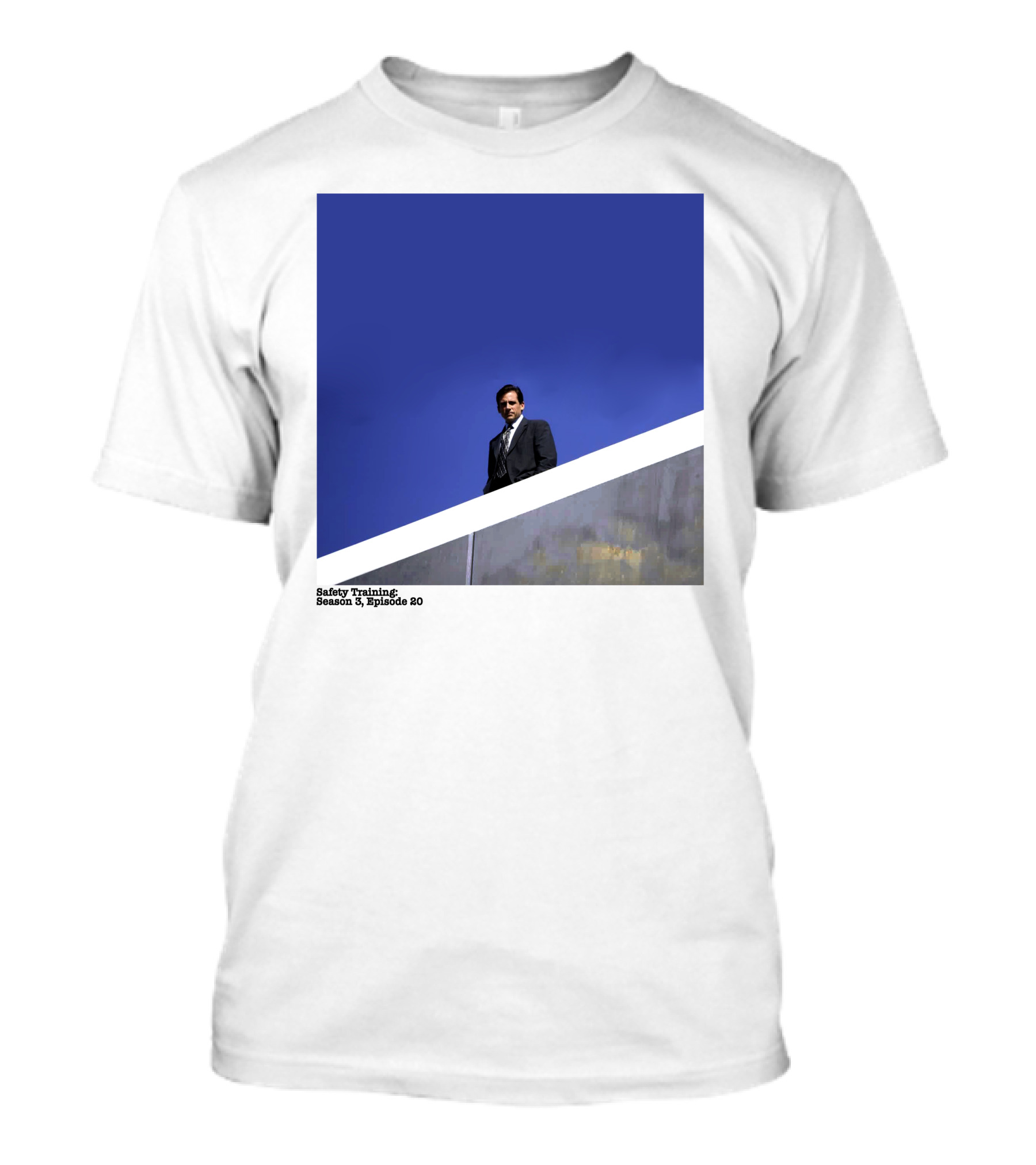 The Office Safety Training Season 3 Episode 20 Michael Scott Rooftop Scene T-Shirt