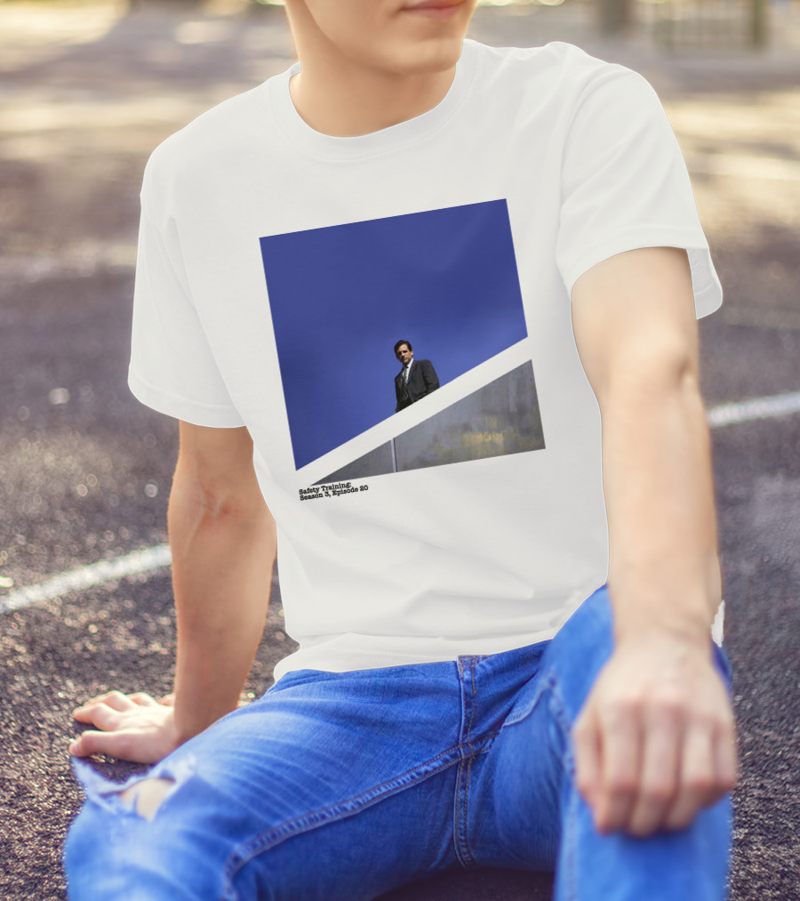 The Office Safety Training Season 3 Episode 20 Michael Scott Rooftop Scene T-Shirt