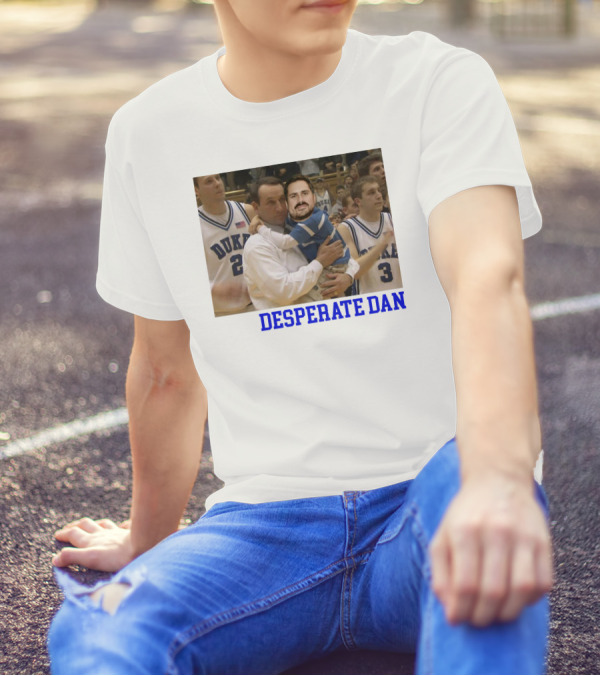 Desperate Dan Duke Basketball Marty Mush T-Shirt
