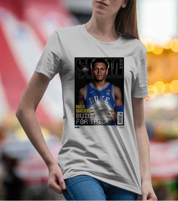 SLAM New World Issue Paolo Banchero Duke Built For This Issue 235 T-Shirt