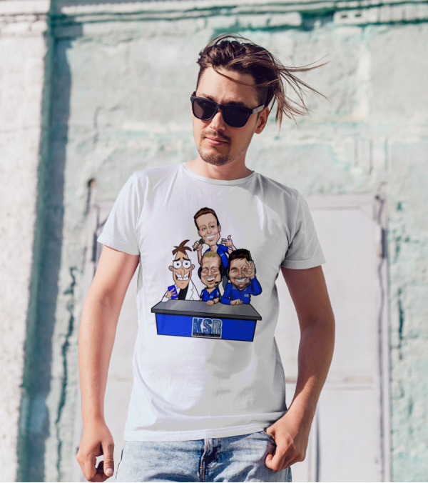 KSR Kentucky Sports Radio BigBlueAndrew New Logo Caricature Group T-Shirt