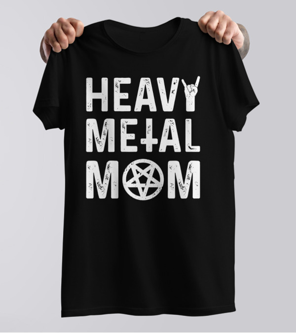 CassThomps13 Heavy Metal Mom Pentagram Hand T-Shirt