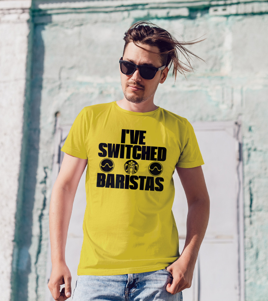 I've Switched Baristas Starbucks Pringles T-Shirt