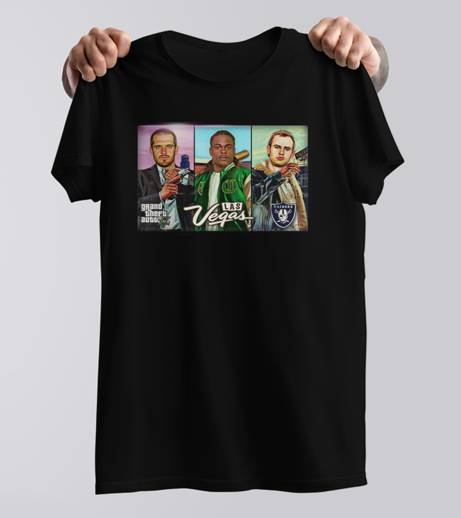 Las Vegas Grand Theft Auto Raiders T-Shirt