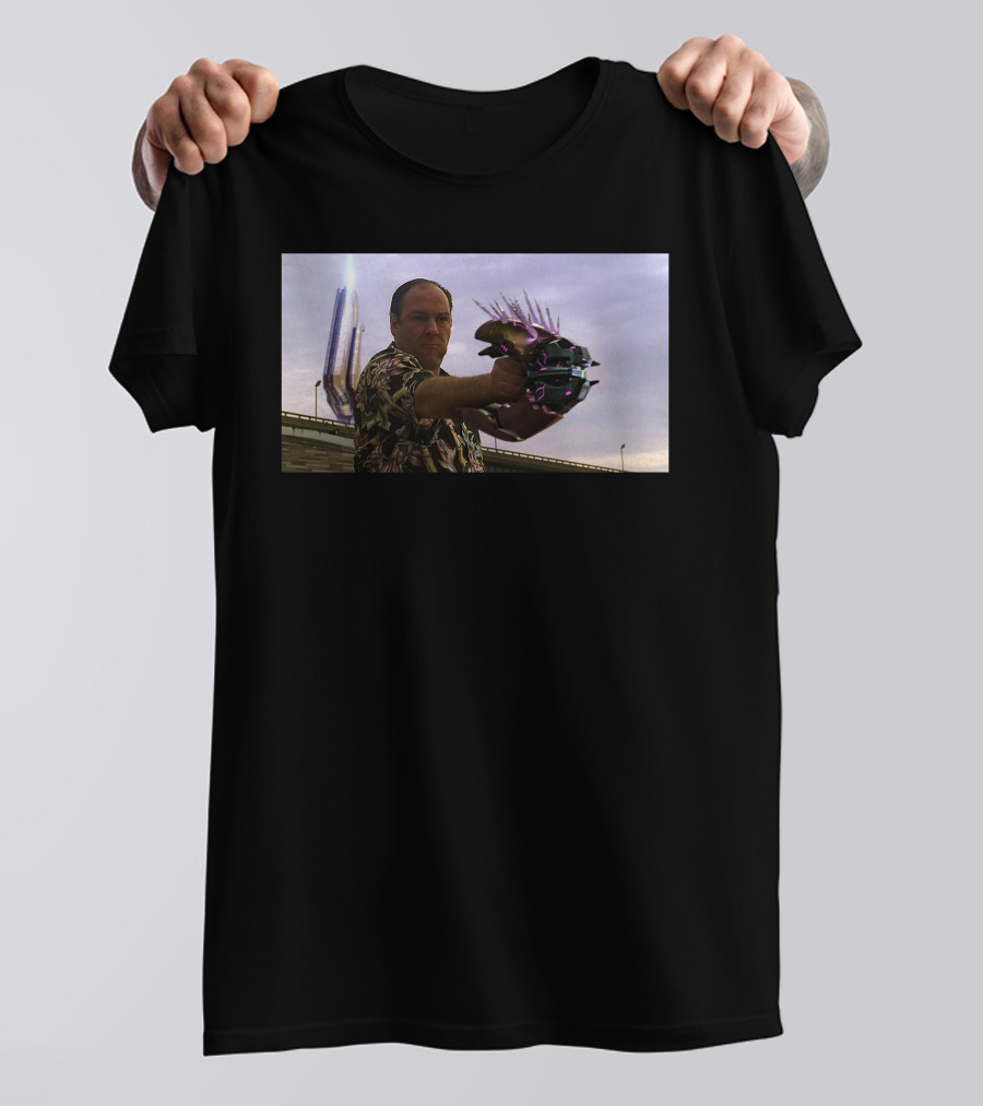 Tony Soprano Halo Needler Fusion T-Shirt
